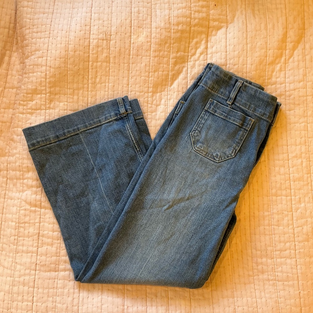 Pilcro High Waisted Ankle Length Denim